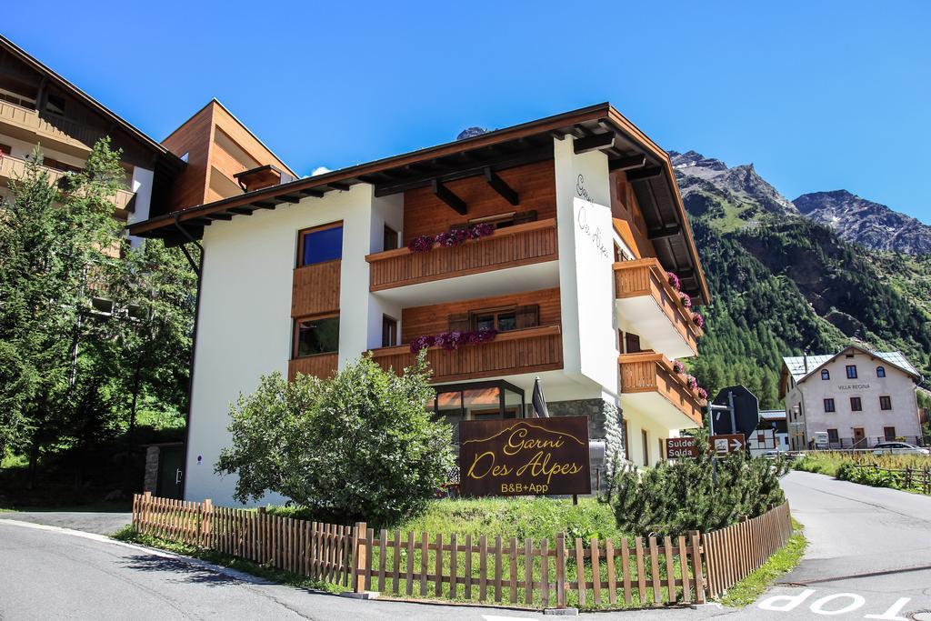 Garni Des Alpes Hotell Solda Eksteriør bilde